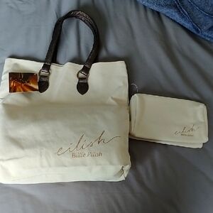 Bellie Eilish Cream Tote Bag Set